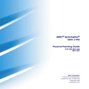 Symmetrix DMX-3 Physical Planning Guide