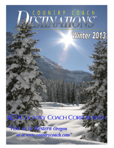 Destinations Winter 2013