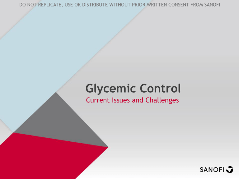 Image showcasing Issues and Challenges in Glycemic Control