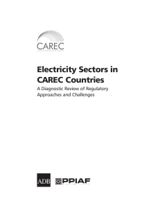 Electricity Sectors in CAREC Countries