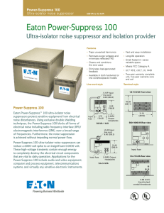 Eaton Power-Suppress 100