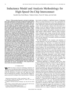 Inductance model and analysis methodology for high-speed