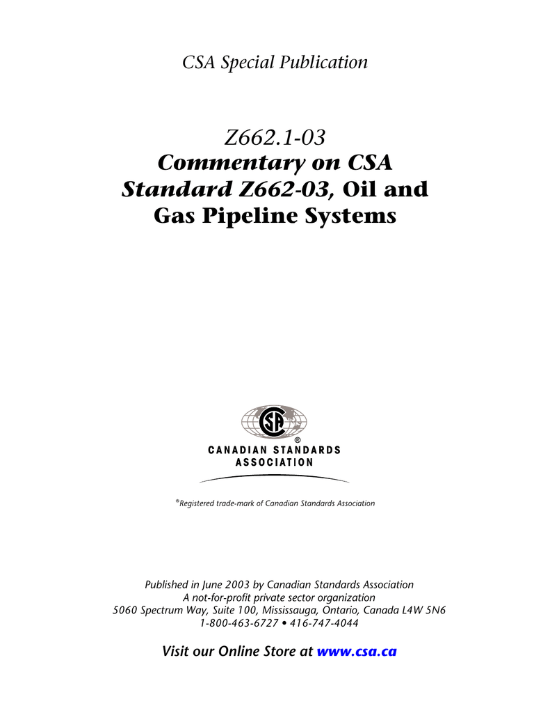 CSA Z662 PDF