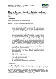 Print version - Journal of Academic Language and Learning