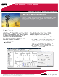 CYMFLOW - International Power Electric Technology Co.