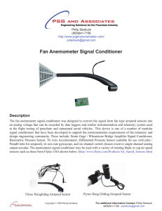 Fan Anemometer Signal Conditioner