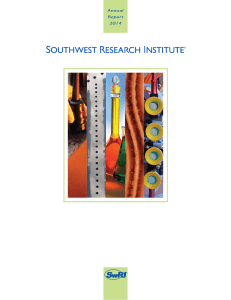 View the PDF - Southwest Research Institute
