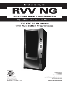 RVV NG with 5-button Programming (230 VAC, 50 Hz models)