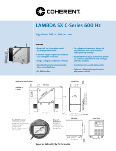 LAMBDA SX C-Series 600 Hz