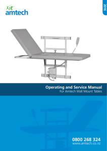 Operating and Service Manual