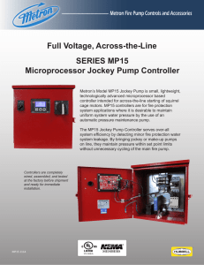 Full Voltage, Across-the-Line SERIES MP15