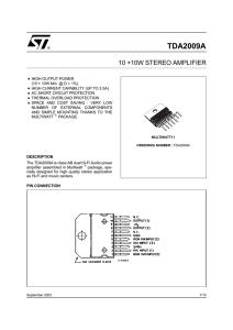 TDA2009A