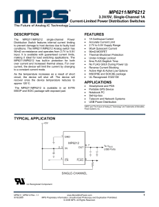 MP6211/MP6212 - Monolithic Power System
