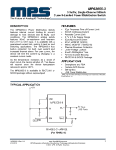 MP62055-3 - Monolithic Power System