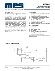 MP8110 - Monolithic Power System