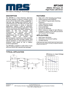 MP2488 - Monolithic Power System