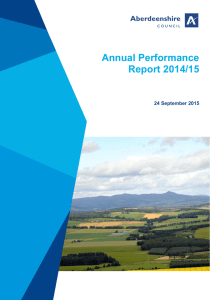 Annual Performance Report 2014/15
