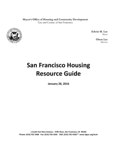 San Francisco Housing Resource Guide