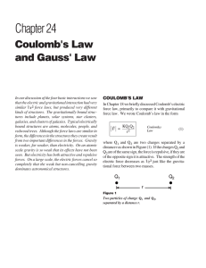 24 Coulomb`s Law 12/96