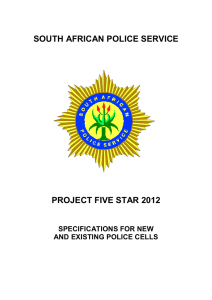 PROJECT FIVE STAR 2012 - Department of Public Works
