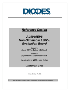 AL9910 B10 Refence Design Report