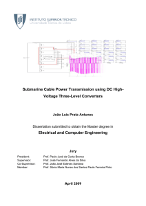 Voltage Three-Level Converters Electrical and Computer Engineering