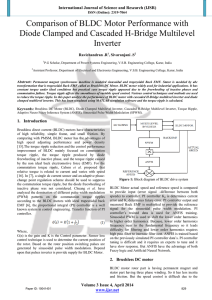 Comparison of BLDC Motor Performance with Diode Clamped and