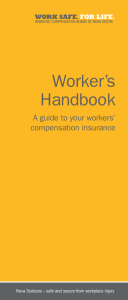 Worker`s Handbook - Workers` Compensation Board of Nova Scotia