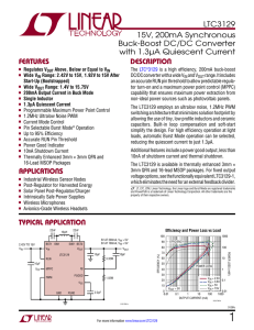 LTC3129 - Linear Technology