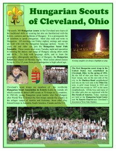 Hungarian Scouts of Cleveland, Ohio