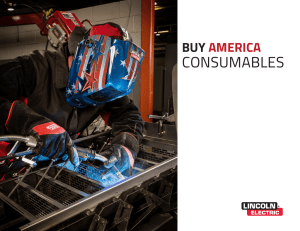 buy america - Lincoln Electric
