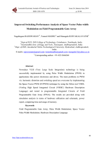 Improved Switching Performance Analysis of Space Vector Pulse