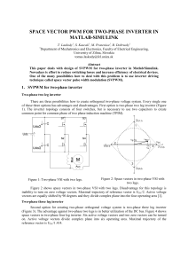 space vector pwm for two-phase inverter in matlab-simulink