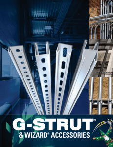G-Strut - Synergy Electrical Sales