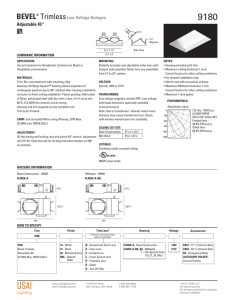 Spec Sheet - USAI Lighting
