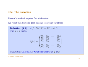 3.5: The Jacobian