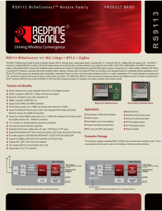 RS 9 1 1 3 - Redpine Signals
