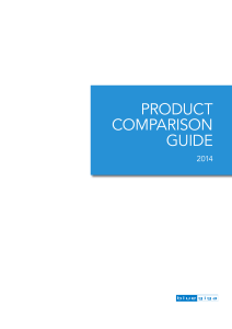 product comparison guide