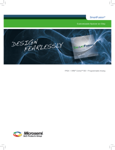 SmartFusion Product Information Brochure