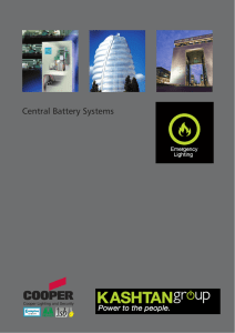 Central Battery Systems