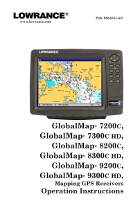 GlobalMap 9300C HD, 9200C, 8300C HD, 8200C