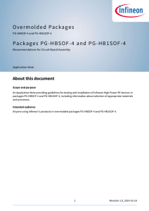 Circuit Board Assembly, PG-HBSOF-4 and PG-HB1SOF-4