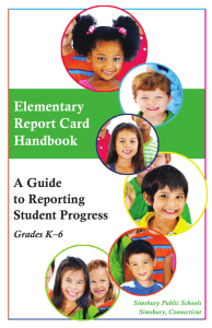 Elementary Report Card Handbook
