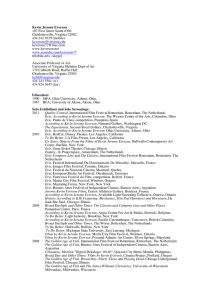 full resume - University of Virginia