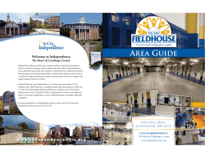 Fieldhouse Area Guide