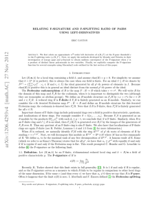 Relating F-Signature and F-Splitting Ratio of Pairs Using Left