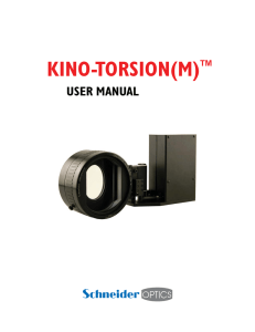 kino-torsion(m) - Schneider Optics