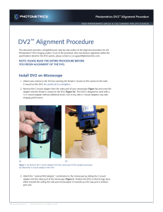 DV2™ Alignment Procedure