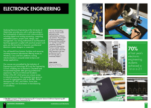 Electronic Engineering - University of Westminster