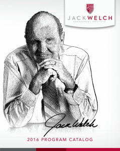 1 Letter from Jack Welch